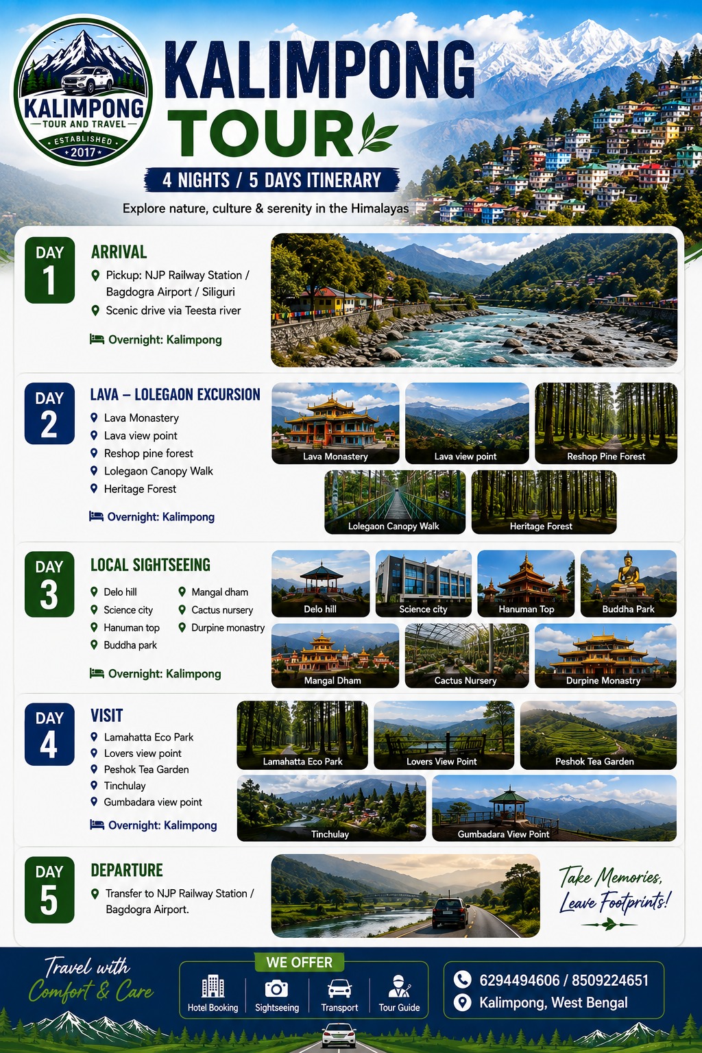 Kalimpong Tour Package